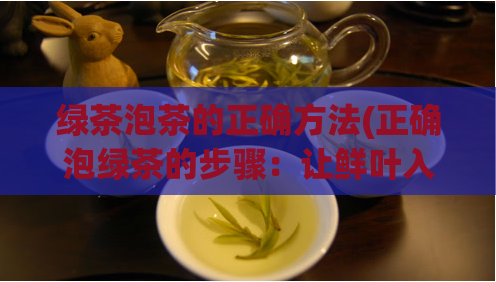 绿茶泡茶的正确方法(正确泡绿茶的步骤:让鲜叶入水短暂飞舞)