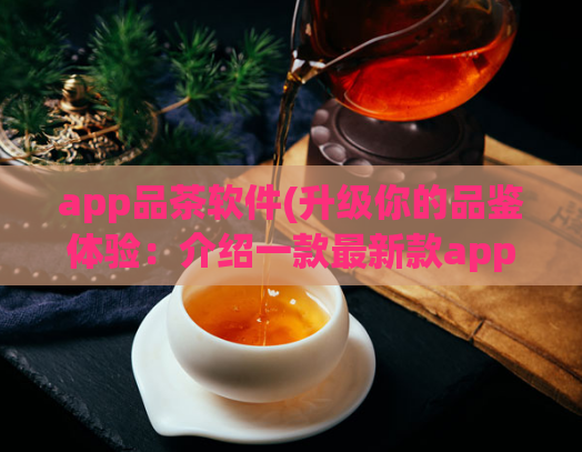 app品茶软件(升级你的品鉴体验：介绍一款最新款app品茶软件)
