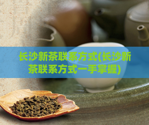 长沙新茶联系方式(长沙新茶联系方式一手掌握)
