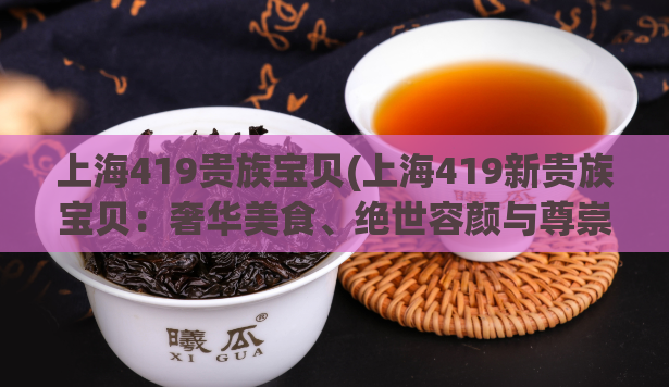 上海419贵族宝贝(上海419新贵族宝贝：奢华美食、绝世容颜与尊崇服务)