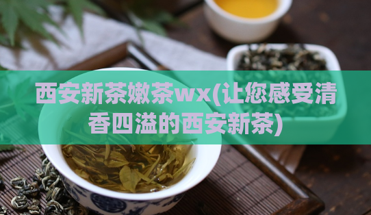 西安新茶嫩茶wx(让您感受清香四溢的西安新茶)