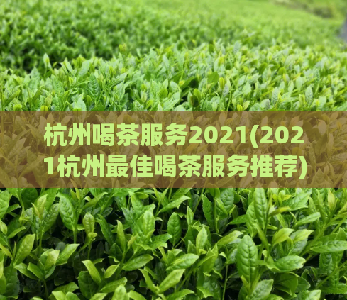 杭州喝茶服务2021(2021杭州最佳喝茶服务推荐)
