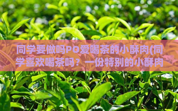 同学要做吗PO爱喝茶的小酥肉(同学喜欢喝茶吗？一份特别的小酥肉推荐)
