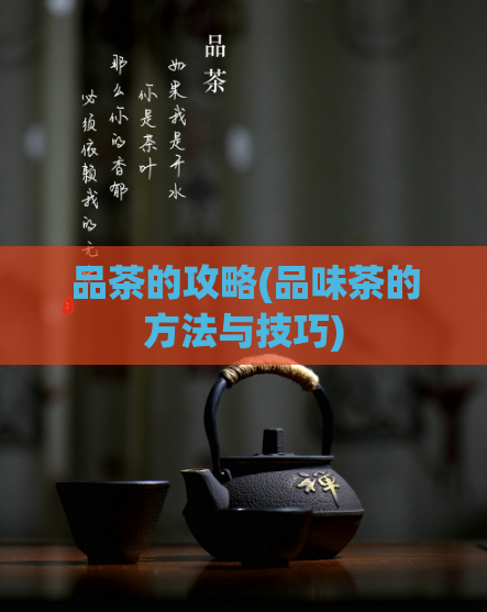 品茶的攻略(品味茶的方法与技巧)