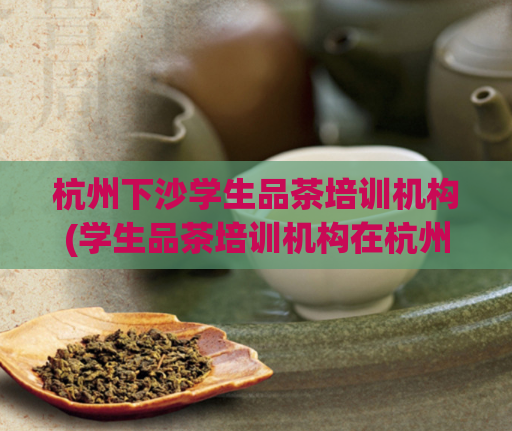 杭州下沙学生品茶培训机构(学生品茶培训机构在杭州下沙有哪些好处)