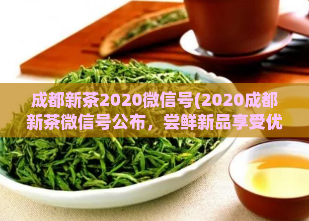 成都新茶2020微信号(2020成都新茶微信号公布,尝鲜新品享受优惠)