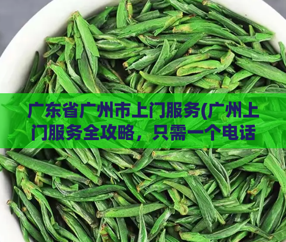 广东省广州市上门服务(广州上门服务全攻略，只需一个电话即可享受优质服务)