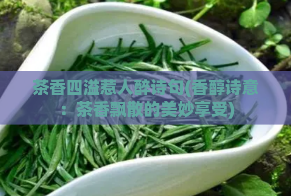 茶香四溢惹人醉诗句(香醇诗意：茶香飘散的美妙享受)