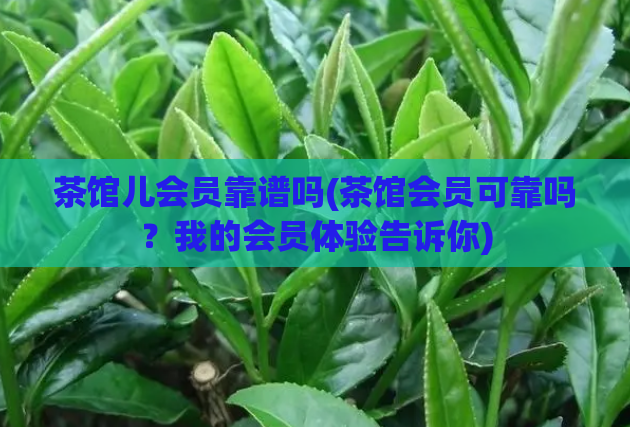 茶馆儿会员靠谱吗(茶馆会员可靠吗？我的会员体验告诉你)