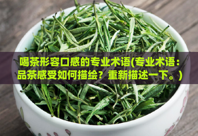 喝茶形容口感的专业术语(专业术语：品茶感受如何描绘？重新描述一下。)