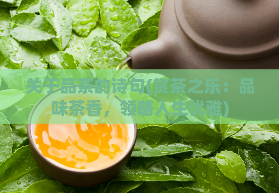 关于品茶的诗句(赏茶之乐：品味茶香，领略人生优雅)