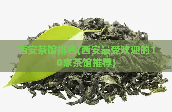 西安茶馆排名(西安最受欢迎的10家茶馆推荐)