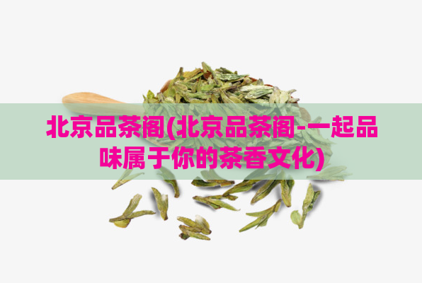 北京品茶阁(北京品茶阁-一起品味属于你的茶香文化)