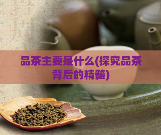 品茶主要是什么(探究品茶背后的精髓)