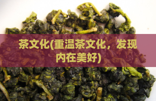 茶文化(重温茶文化，发现内在美好)