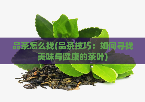 品茶怎么找(品茶技巧:如何寻找美味与健康的茶叶)