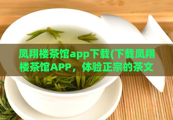 凤翔楼茶馆app下载(下载凤翔楼茶馆APP,体验正宗的茶文化!)