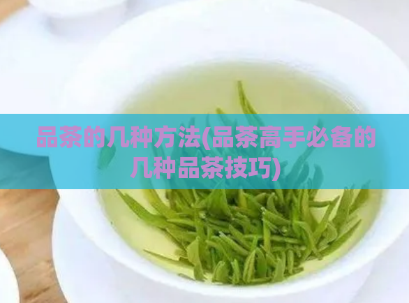 品茶的几种方法(品茶高手必备的几种品茶技巧)