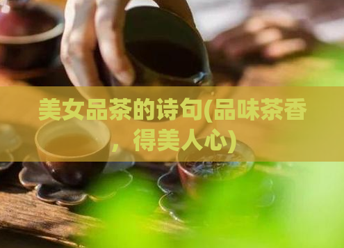 美女品茶的诗句(品味茶香，得美人心)