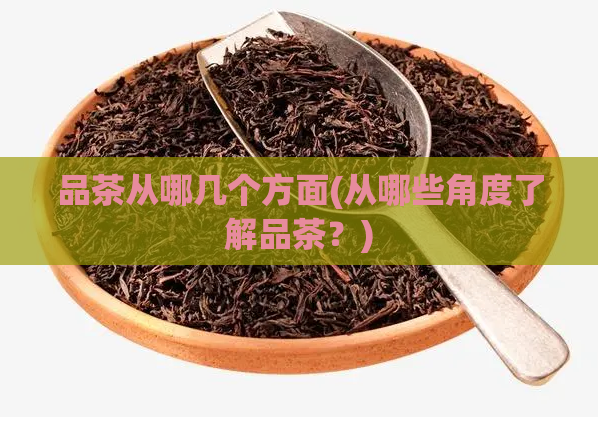 品茶从哪几个方面(从哪些角度了解品茶？)
