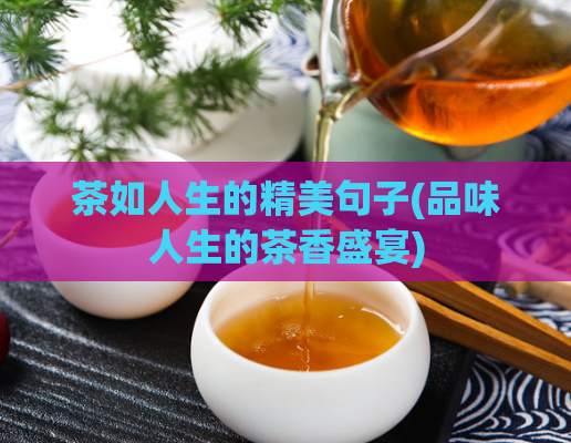 茶如人生的精美句子(品味人生的茶香盛宴)