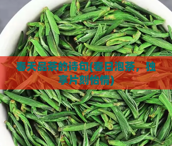 春天品茶的诗句(春日泡茶，独享片刻怡情)