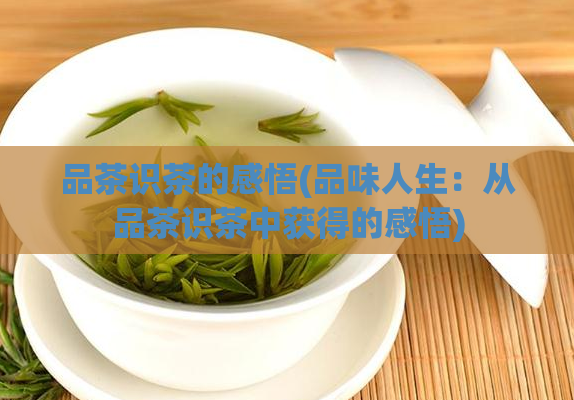 品茶识茶的感悟(品味人生：从品茶识茶中获得的感悟)