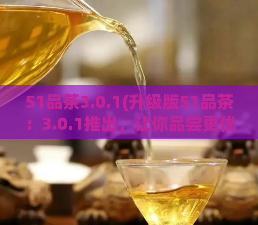51品茶3.0.1(升级版51品茶：3.0.1推出，让你品尝更优质的茶叶味道)
