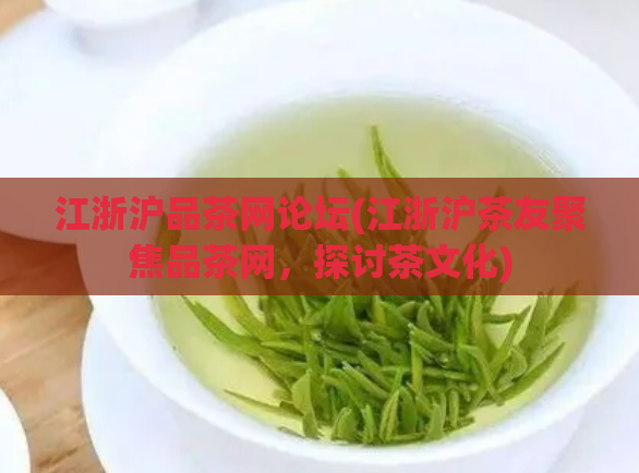 江浙沪品茶网论坛(江浙沪茶友聚焦品茶网，探讨茶文化)