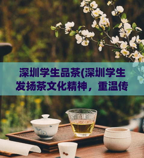 深圳学生品茶(深圳学生发扬茶文化精神，重温传统文化。)