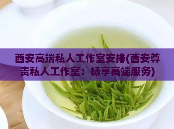 西安高端私人工作室安排(西安尊贵私人工作室：畅享高端服务)