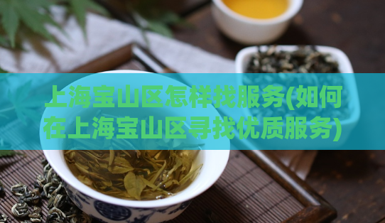 上海宝山区怎样找服务(如何在上海宝山区寻找优质服务)
