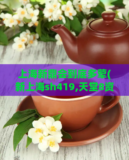 上海新鼎会到底多荤(新上海sh419,天堂8资源最新版)