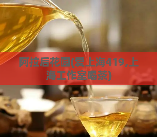 阿拉后花园(爱上海419,上海工作室喝茶)