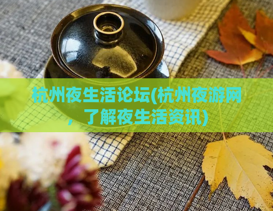 杭州夜生活论坛(杭州夜游网，了解夜生活资讯)