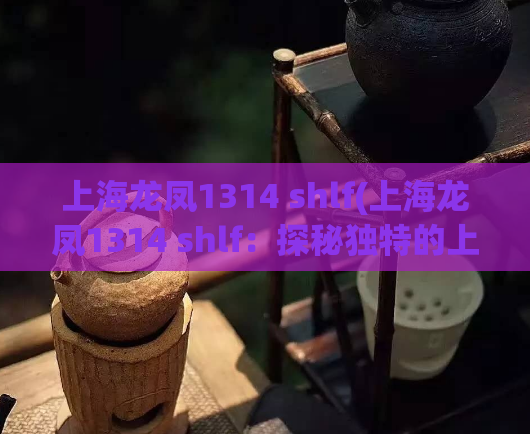 上海龙凤1314 shlf(上海龙凤1314 shlf：探秘独特的上海性服务行业)