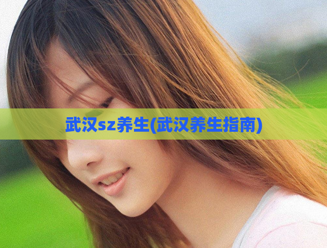 武汉sz养生(武汉养生指南)
