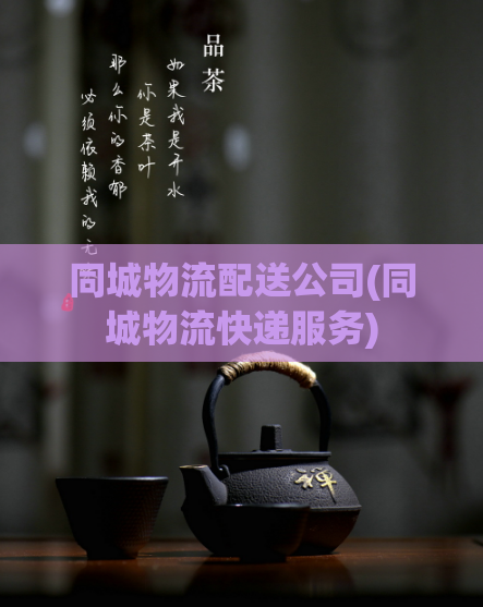同城物流配送公司(同城物流快递服务)