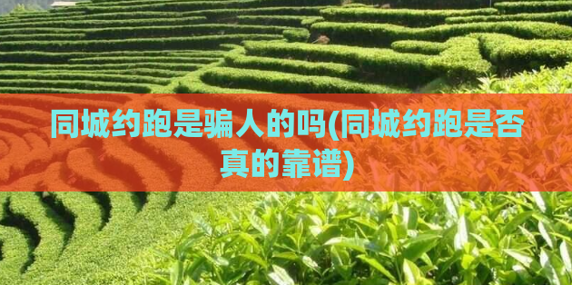 同城约跑是骗人的吗(同城约跑是否真的靠谱)