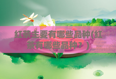 红茶主要有哪些品种(红茶有哪些品种？)